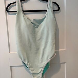 Lainsnow Mint One Piece Swimsuit XXL to XL Perfect Condition